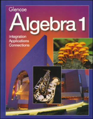 Book cover for Algebra 1: Student Edition. 1998