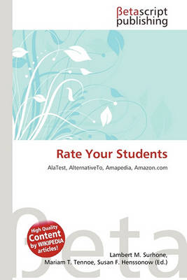 Cover of Rate Your Students