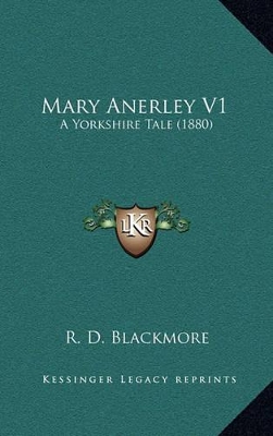 Book cover for Mary Anerley V1