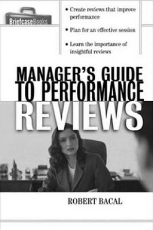 Cover of The Manager's Guide to Performance Reviews