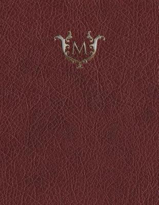 Cover of Monogram "M" Grid Sketchbook