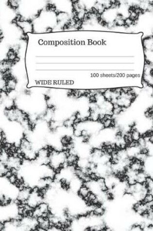 Cover of Stone Marble Composition Notebook