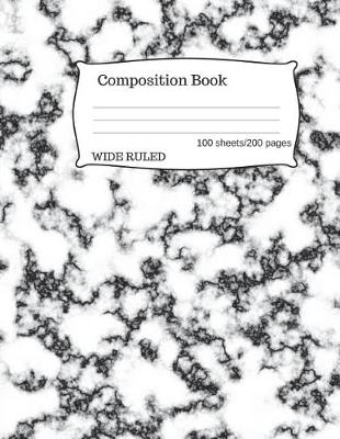 Book cover for Stone Marble Composition Notebook