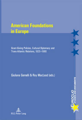 Book cover for American Foundations in Europe