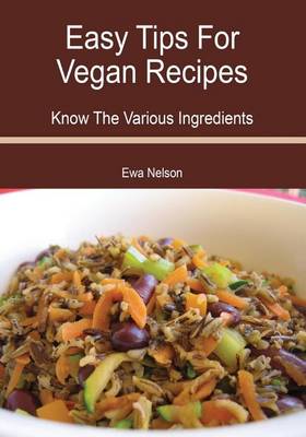 Book cover for Easy Tips for Vegan Recipes