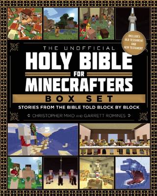 Book cover for The Unofficial Holy Bible for Minecrafters Box Set