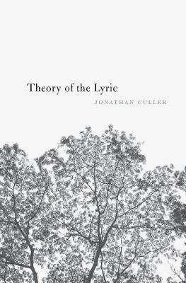 Book cover for Theory of the Lyric