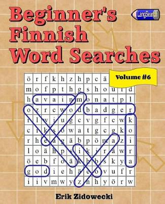 Book cover for Beginner's Finnish Word Searches - Volume 6