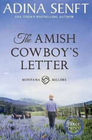 Cover of The Amish Cowboy's Letter (Large Print Hardcover)