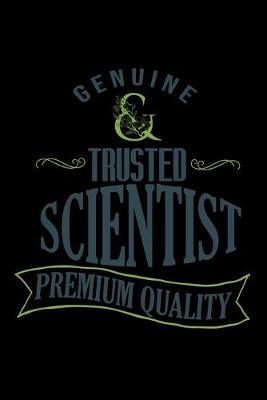 Book cover for Genuine. Trusted scientist. Premium quality