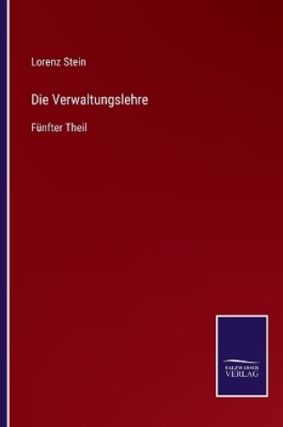 Cover of Die Verwaltungslehre