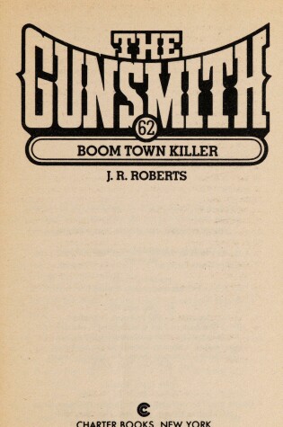 Cover of Boom Town Killer