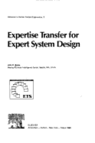 Cover of Expertise Transfer for Expert System Design