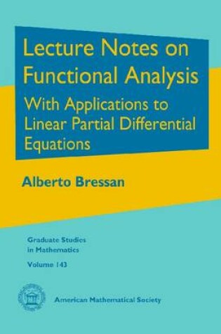 Cover of Lecture Notes on Functional Analysis