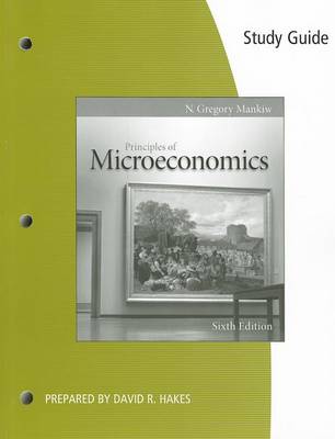 Book cover for Study Guide for Mankiw's Principles of Microeconomics