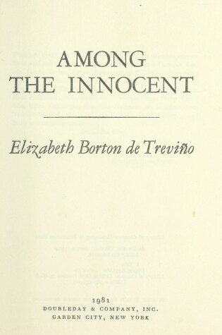 Cover of Among the Innocent