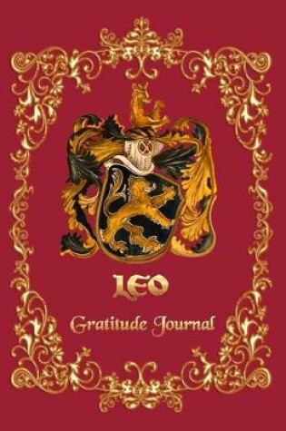 Cover of Gratitude Journal For Leo Horoscope