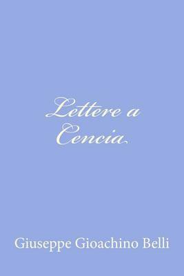 Book cover for Lettere a Cencia