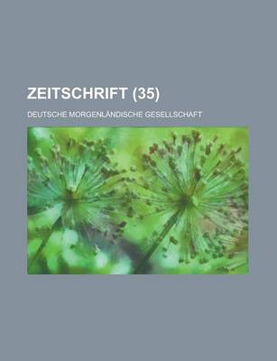 Book cover for Zeitschrift (35 )