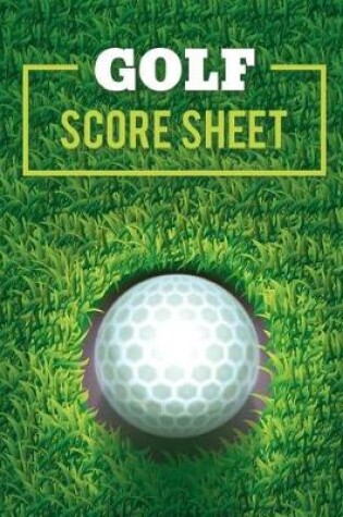 Cover of Golf Score Sheet