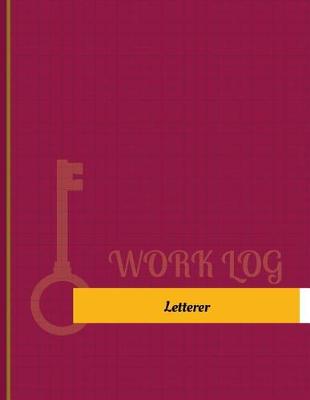 Book cover for Letterer Work Log