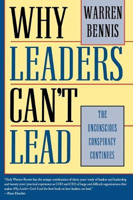 Book cover for Why Leaders Can't Lead