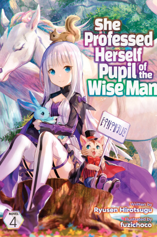 Cover of She Professed Herself Pupil of the Wise Man (Light Novel) Vol. 4