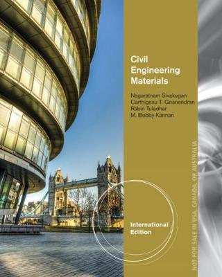 Book cover for Civil Engineering Materials, International Edition