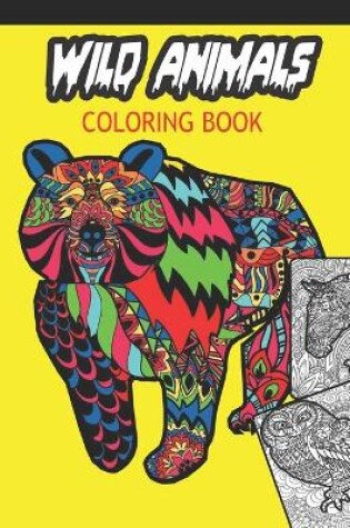 Cover of Wild Animals Coloring Book