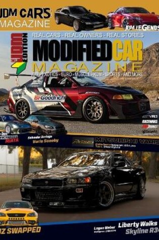 Cover of Modified Car Magazine The JDM Magazine