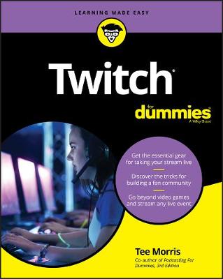 Book cover for Twitch For Dummies