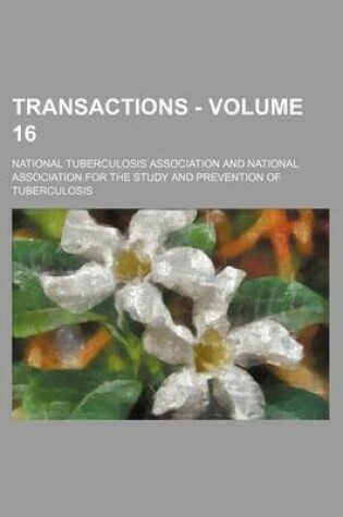 Cover of Transactions - Volume 16