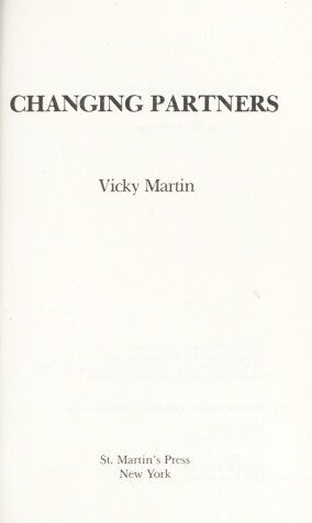 Book cover for Changing Partners