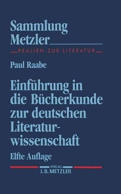 Book cover for Einfuhrung in Die Bucherkunde Zur Deutschen Literaturwissenschaft