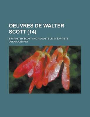 Book cover for Oeuvres de Walter Scott (14)