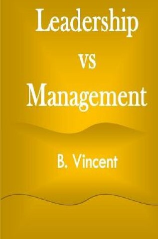 Cover of Leadership vs Management