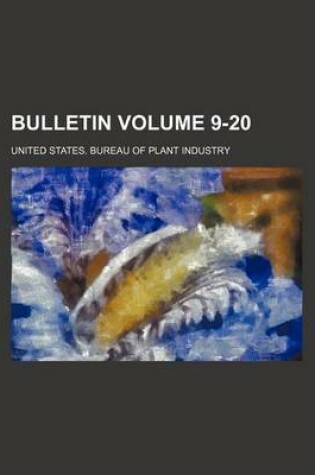 Cover of Bulletin Volume 9-20