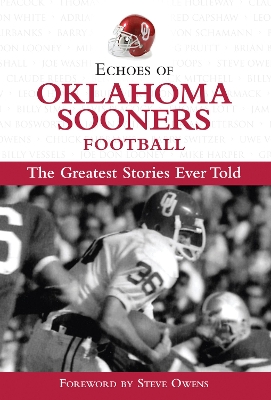 Book cover for Echoes of Oklahoma Sooners Football