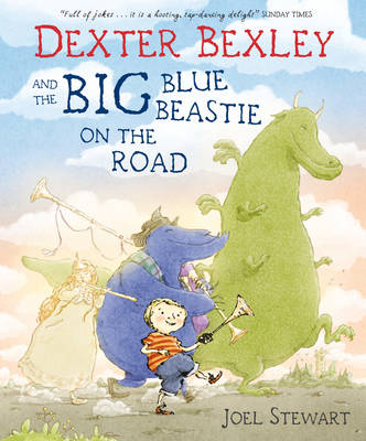 Cover of Dexter Bexley and the Big Blue Beastie on the Road