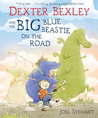 Cover of Dexter Bexley and the Big Blue Beastie on the Road