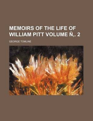 Book cover for Memoirs of the Life of William Pitt Volume N . 2