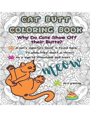 Book cover for Cat Butt Coloring Book