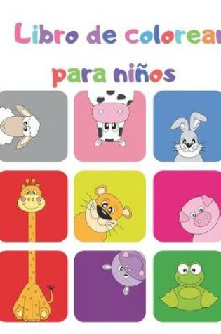 Cover of Libro de colorear para niños