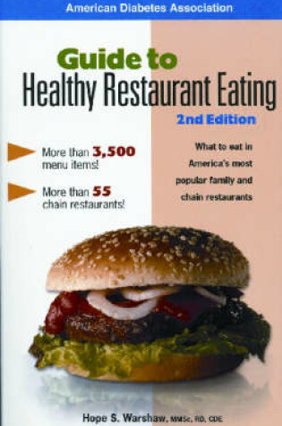 Cover of The Guide to Healthy Restaurant Eating