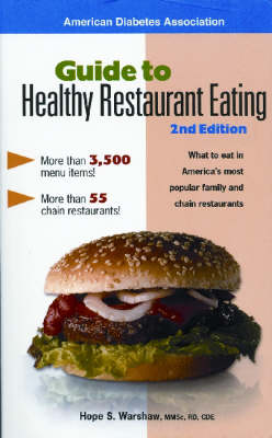 Book cover for The Guide to Healthy Restaurant Eating