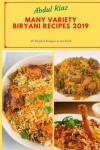 Book cover for Many Variety Biryani Recipes 2019