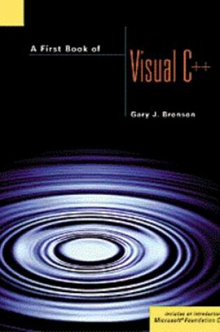 Cover of A First Book of Visual C++