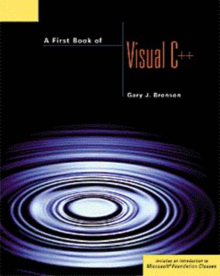 Book cover for A First Book of Visual C++