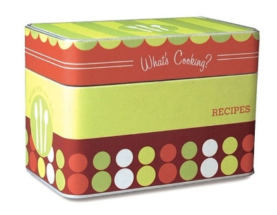 Book cover for What's Cooking? Recipe Box