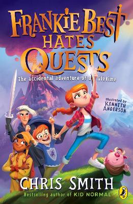 Book cover for Frankie Best Hates Quests